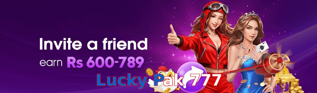 Lucky Pak 777 game app for Pakistan players