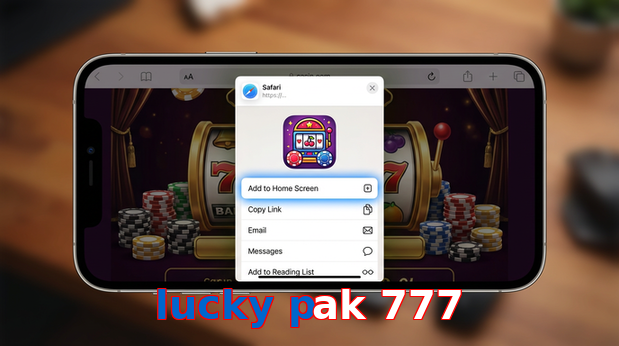 Game list for Lucky Pak 777 ios section