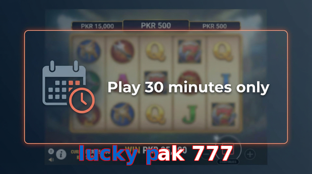 Payment and PKR controls in Lucky Pak 777