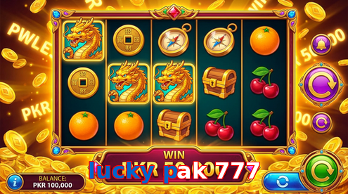 Main screen of Lucky Pak 777 pg page for PK players