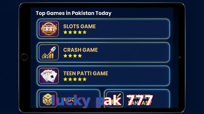 Payment and PKR controls in Lucky Pak 777